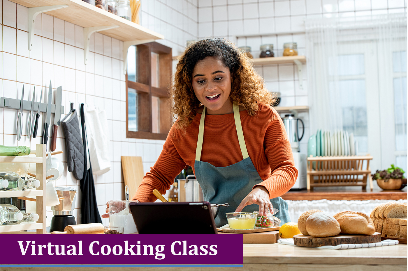 Virtual Cooking Class Center for Children & Youth Justice