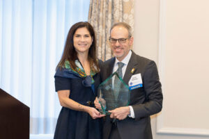 Rachel Sottile, CCYJ President & CEO and David Zapolsky, Senior Vice President, Global Public Policy & General Counsel